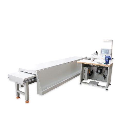 Computer synchronous feeding curtain desktop machine