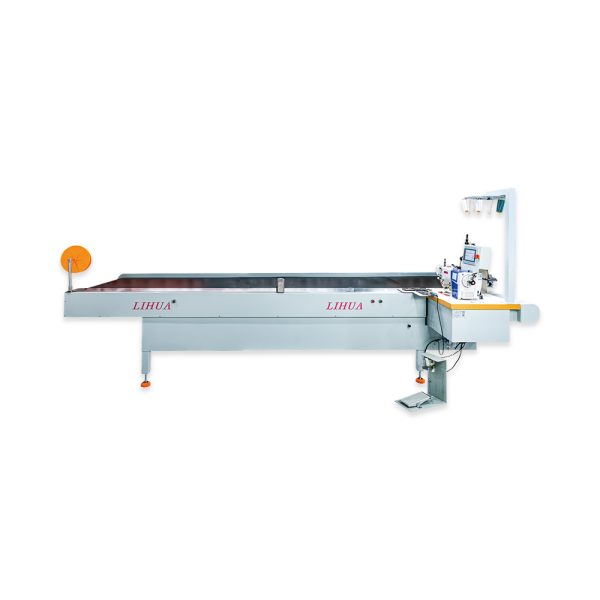 Computer automatic belt curtain hemming machine