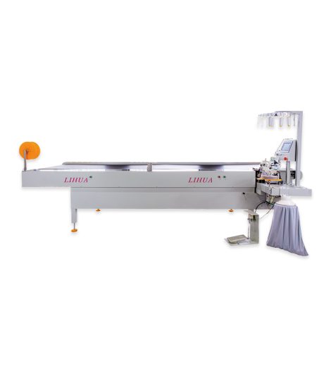 Computer automatic belt splicing and sewing equipment
