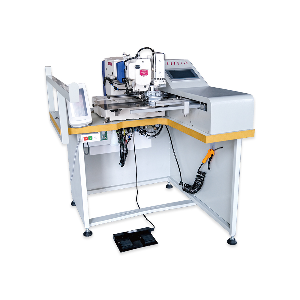 Computer folding pleated automatic sewing machine