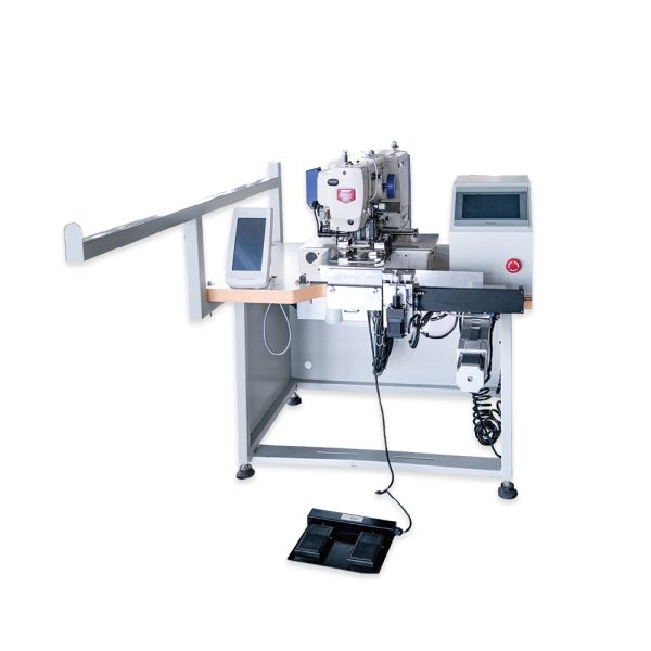 Curtain folding pleated automatic sewing machine
