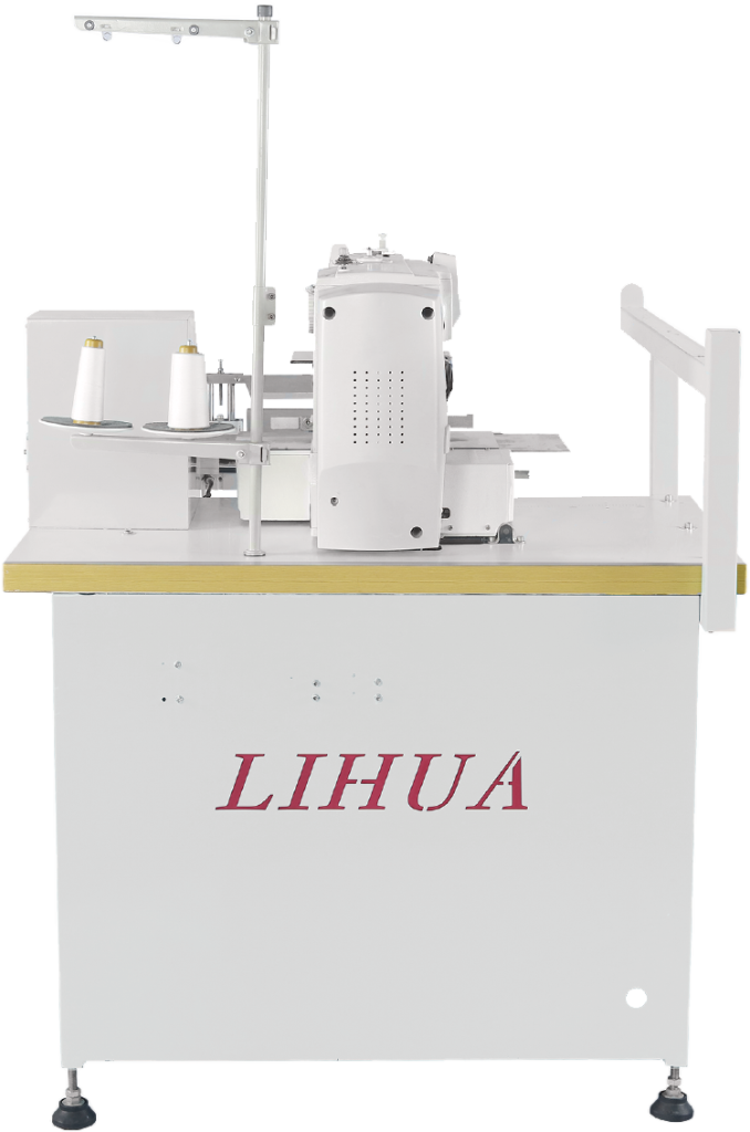 Computer automatic flip curtain trademark machine