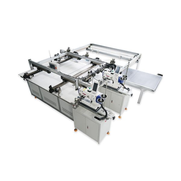 Computer automatic flat eye production unit