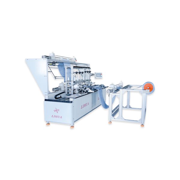 Computer automatic microfiber towel longitudinal sewing equipment