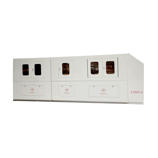 Computerized fully automatic rounded corner towel machine