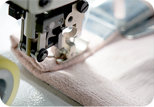 Support sewing thick fabrics