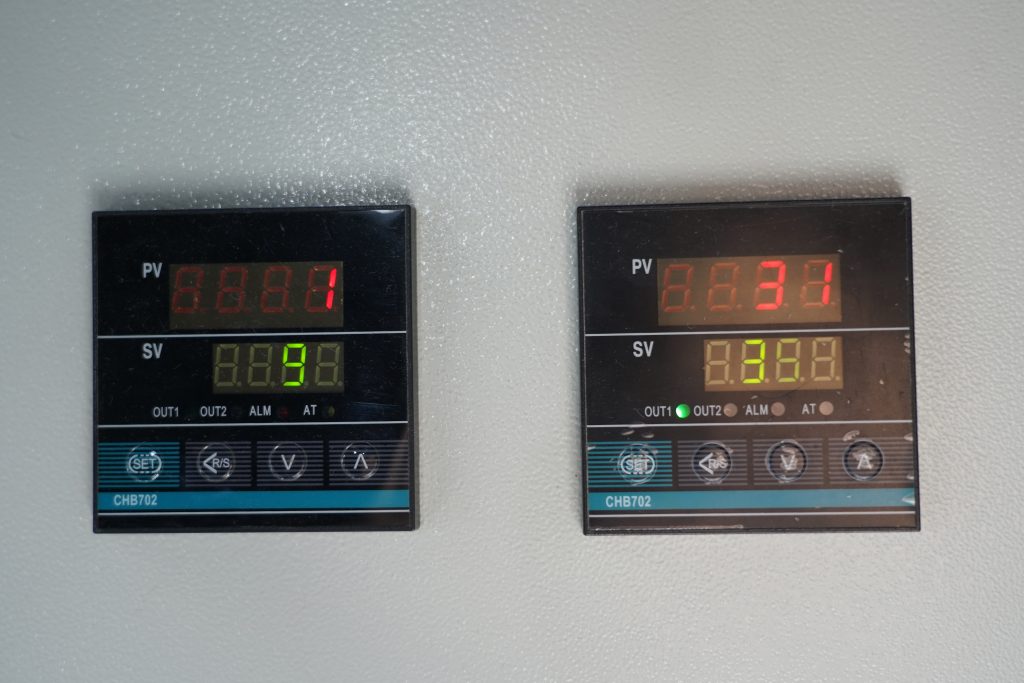 Temperature control interface