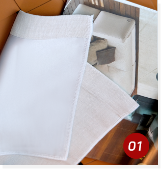 Curtain side double layer 3.5 cm