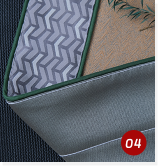 Standing seam tape with cord
